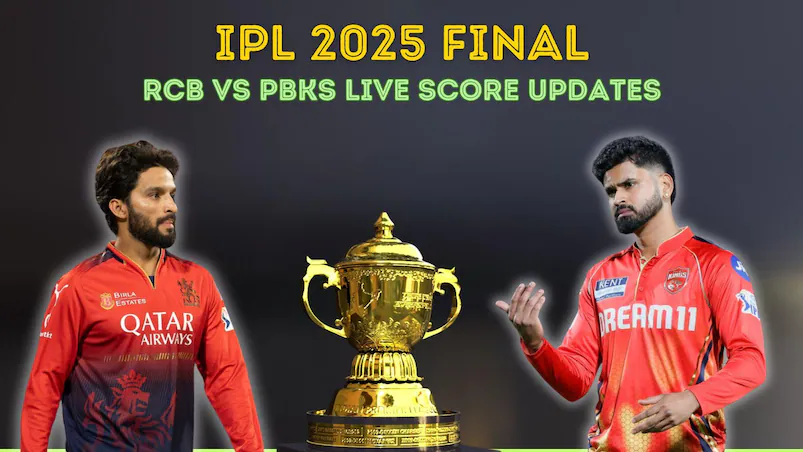 RCB vs PBKS 𝗟𝗶𝘃𝗲 𝗠𝗮𝘁𝗰𝗵 𝗧𝗼𝗱𝗮𝘆 𝟮𝟬𝟮𝟱